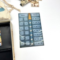 New Bedford Board Game + Rising Tide Expansion Greater Than Games Whaling READ