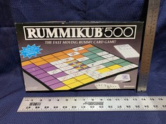 1992 Rummikub 500 Board Game 2-4 Players Age 8 to Adult Vintage Free Shipping