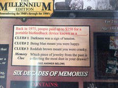 1998 Reminiscing the Millennium Edition Board Game-NEW FACTORY SEALED