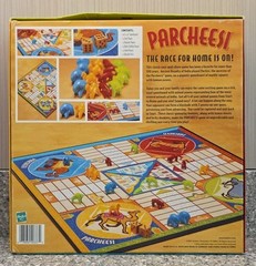 Parcheesi Board Game Classic Game Of India 40337 2001 Hasbro Complete