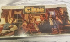 Parker Brothers Clue Mystery Board Game Vintage 1996 3+ Players Ages 8+