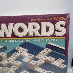 Milton Bradley Upwords 3D Word Game 1997 Expanded 10×10 Grid New Sealed 4312