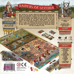 Renegade Game Studios Raiders Of Scythia Strategy Board Games Ages 12 1-4