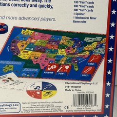 GREAT STATES! Board Game, 2010 International Playthings, New Sealed