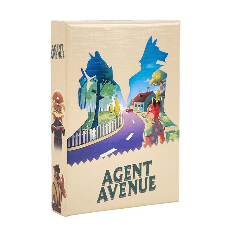 Agent Avenue Board Game Nerdlab Games New Sealed Christian Kudahl