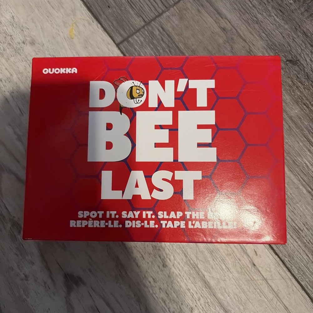 Don’t BEE Last – Family Games – A Party Game for Adults Teens & Kids