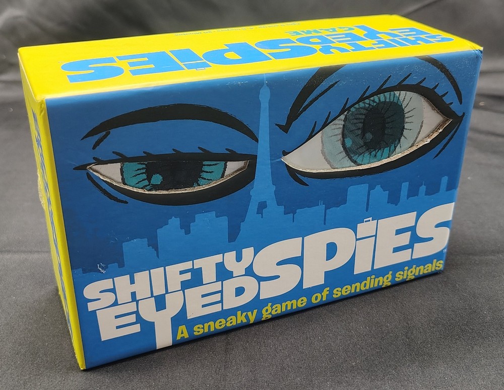 Shifty Eyed Spies board game from Big G Creative — Factory Sealed