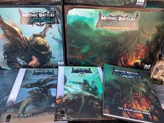MYTHIC BATTLES: PANTHEON All-In TYPHON BUNDLE Game w/1.5 Upgrade Pack 2017 *NEW*