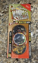 Holographic Monster Slammers 8 Monster Caps Collectible Edition NEW