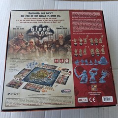 Blood Rage Core Game Box Eric M. Lang CMON 99% Complete Very Good Condition