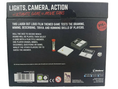 Lights Camera Action~The Ultimate Game For Movie Fans~3+ Players~Ages 8 & Up