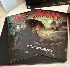 Fantasy Flight – Fury of Dracula (3E) Board Game Open Box. Not Played. Box Issue