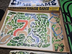VTG 1960s AMF Getaway Chase Game – Complete?? Great Shape! With Manual