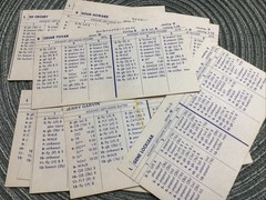 Strat-O-Matic Baseball 1977 Expansion Team roster Blue Jays x9 see description