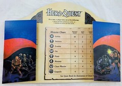 1989 Hero Quest Board Game HeroQuest Milton Bradley Complete Very Good Cond