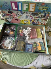 SpongeBob SquarepantsEdition TheGameofLife Hasbro Complete 2005any Question Ask