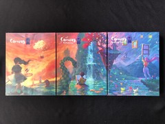 CANVAS – REFLECTIONS – FINISHING TOUCHES – Deluxe Editions – Wooden Tokens – NEW
