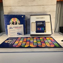 Vintage 1990 Anybody’s Guess Board Game Golden 4255 Clue Trivia Game Complete