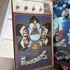Superman II Game Board Game Milton Bradley 1980 opened never used