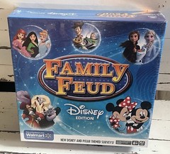 Family Feud Disney Edition Board Game Complete Set Factory Sealed NEW 2021