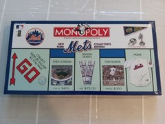 NEW YORK METS MONOPOLY COLLECTOR’S 1ST EDITION BOARD GAME – 2001 NEW SEALED!