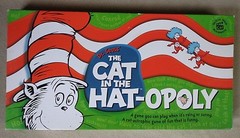 Dr. Seuss The Cat in the Hat-Opoly Late For The Sky 2003 COMPLETE ~FREE SHIPPING