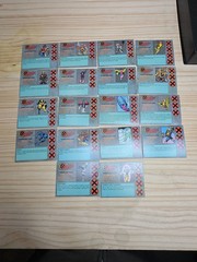 1994 X-Men Under Siege 100% Comple Board Game Marvel Comics Pressman 18 Figures