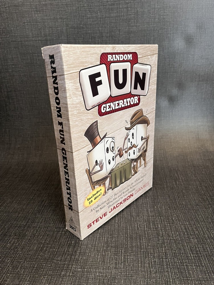 Random Fun Generator: A Collection Of 21 Dice Games For 2-10 Players