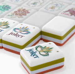 SIERRA 4 Layer Acrylic Mahjong Tiles Full American Set 160 Tiles US SELLER! NEW!