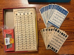 Transogram Bingo Cards Gold Medal Thick Card Stock – COMPLETE Calling Numbers
