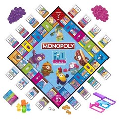 Monopoly Fall Guys Ultimate Knockout Edition Board Game Ages 8+ Family Fun