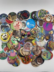 Pogs and slammers lot, Soccer, Fireworks and more.