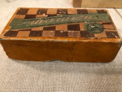 Soviet checkers in original box USSR vintage complete set Шашки 1960s Ukraine