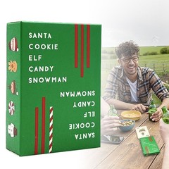 Christmas Card Games for Santa Cookie Elf Candy Snowman Card Game Board Game ET