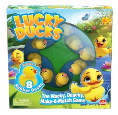 Goliath Lucky Ducks Game | Includes 8 Rubber Ducks | Develops Memory Matching Sk