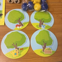 HABA My Very First Games First Orchard Game 2009 Complete Wooden Fruit