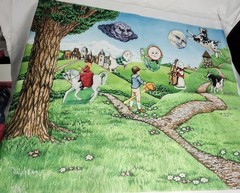The Storyteller 1993 Felt Board & 54 Felt Cutouts Fairytale Rare Vintage