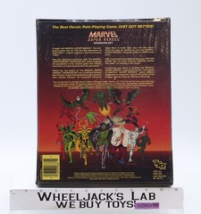 Marvel Super Heroes Advanced Set Board Game 1986 TSR Inc NEW SEALED