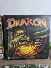 Drakon Fantasy Flight Games Board Game 2-6 Players Ages 14+ Modular Tile Game