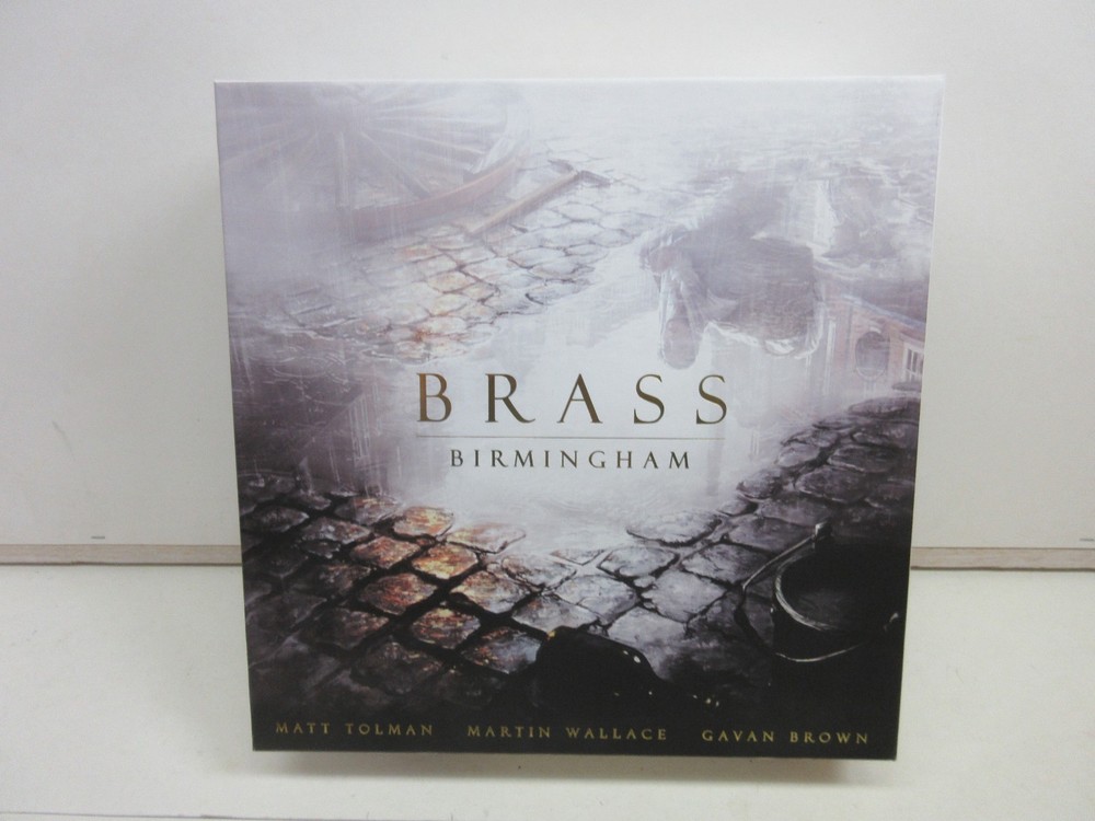 Roxley Games Brass Birmingham Board Game with full set of iron clays
