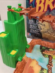 1992 Forbidden Bridge Board Game Milton Bradley WORKS *Missing 3 Cardboard Sides