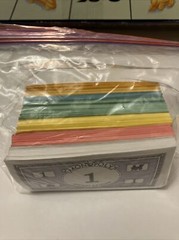 Monopoly Deluxe Edition Replacement Parts Play Money Cash