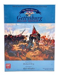 The Three Days of Gettysburg Deluxe Edition by GMT – SEALED