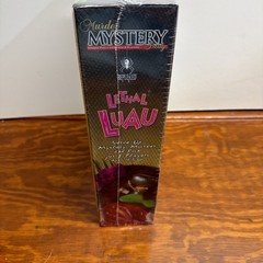 2003 Bepuzzled Murder Mystery Dinner Party Board Game Lethal Luau – NEW SEALED