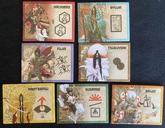 RISING SUN Board Game 2019 Feudal Japan War Strategy CMON Guillotine Games