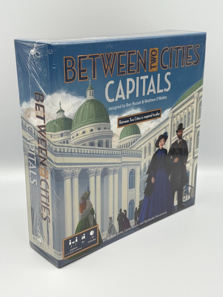 OOP LE NEW SEALED Stonemaier Games- Between Two Cities: Capitals Expansion Set