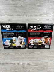 Hunt A Killer Murder at the Motel & Death at the Dive Bar Mystery Games Crime
