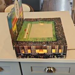 Cadaco Foto-Electric Football Hall of Fame Board Game 1970 Sports Teen Adult