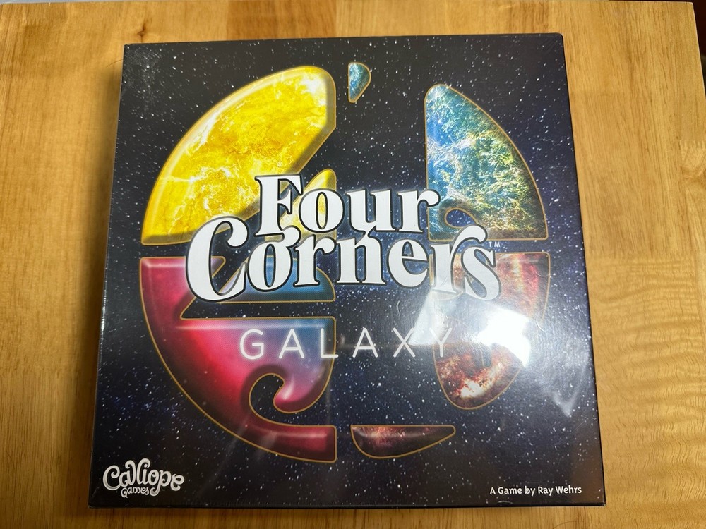 Calliope Games-Four Corners-Galaxy-Game New, Factory Sealed