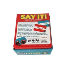 Gamewright Say It! The Game of Crazy Combos Party Card Game Complete 2018